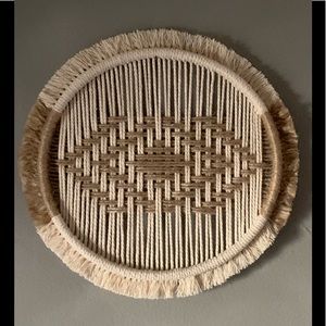 NEW handmade macramé wall hanging.